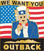 Outback Steakhouse Pin