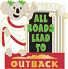 Outback Steakhouse Pin