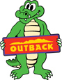 Outback Steakhouse Pin